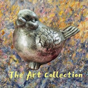 Antiquated Adorable Ceramic Bird Figurine